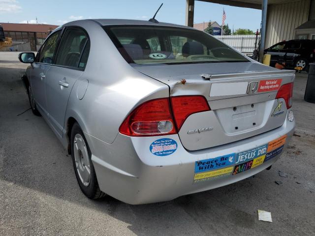Photo 3 from auction – 2007 HONDA CIVIC HYBR with VIN JHMFA362X7S009528