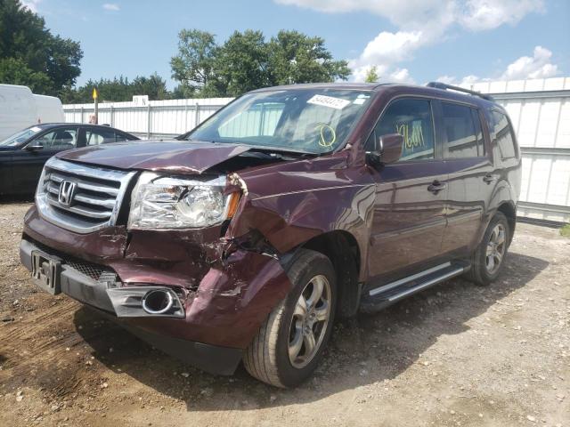 Photo 2 from auction – 2014 HONDA PILOT EX with VIN 5FNYF4H46EB007334