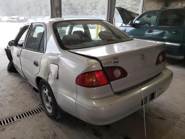 Photo 3 from auction – 2002 TOYOTA COROLLA CE with VIN 2T1BR12E62C585138