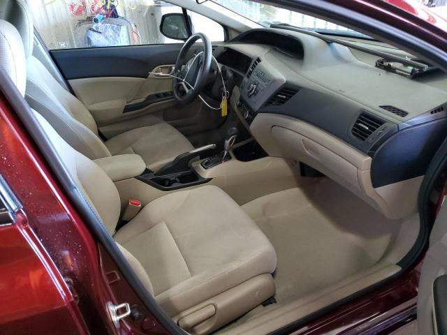 Photo 5 from auction – 2012 HONDA CIVIC LX with VIN 2HGFB2F5XCH589241