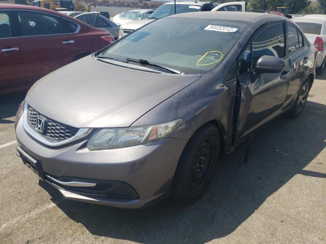 Photo 2 from auction – 2015 HONDA CIVIC LX with VIN 19XFB2F57FE286951