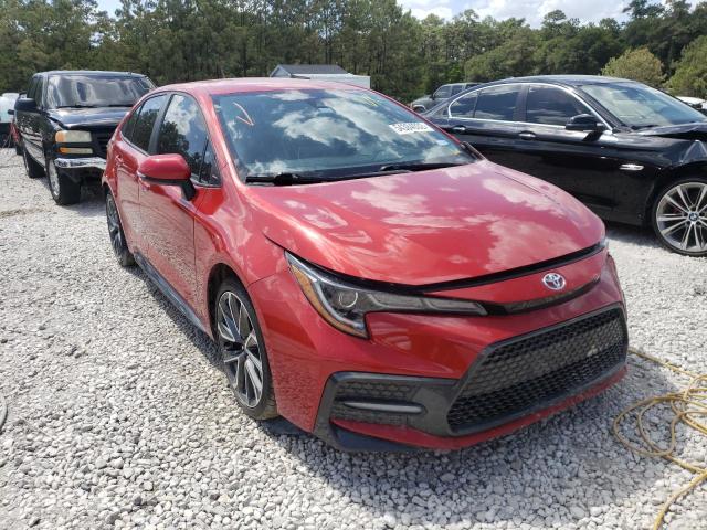 TOYOTA COROLLA SE 2020 with VIN 5YFS4RCE1LP010569 - Photo from auction