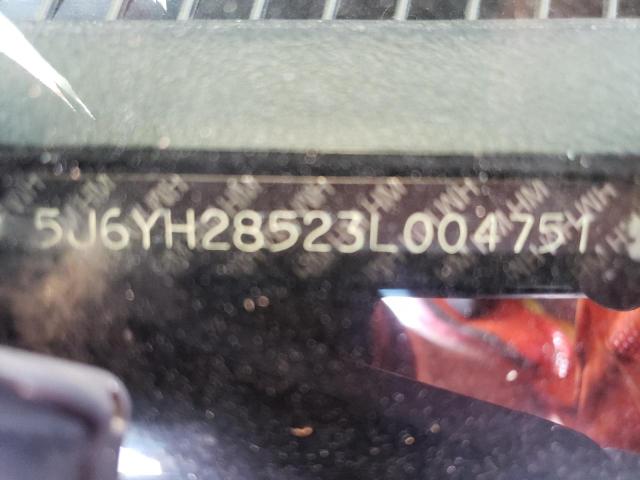 Photo 10 from auction – 2003 HONDA ELEMENT EX with VIN 5J6YH28523L004751