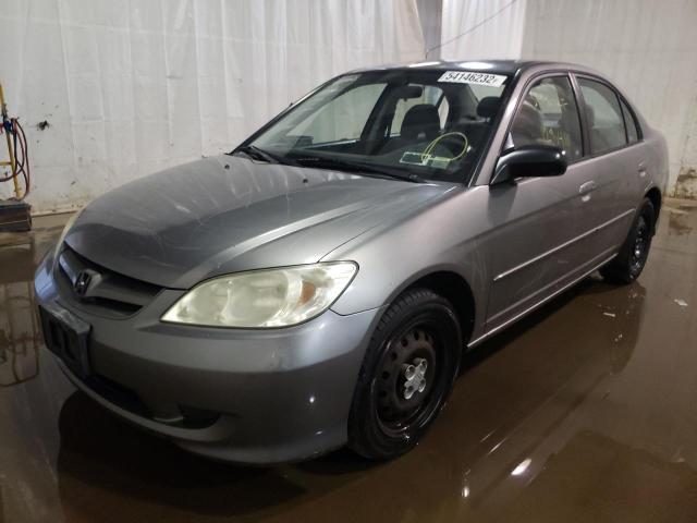 Photo 2 from auction – 2005 HONDA CIVIC LX with VIN 2HGES16565H604181