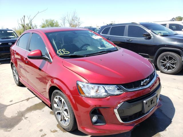 CHEVROLET SONIC LT 2018 with VIN 1G1JD5SH2J4133645 - Photo from auction