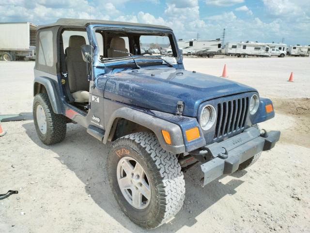 Photo 1 from auction – 2005 JEEP WRANGLER X with VIN 1J4FA39SX5P348734