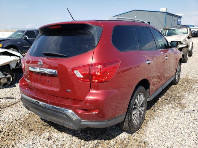 Photo 4 from auction – 2017 NISSAN PATHFINDER with VIN 5N1DR2MN2HC673371