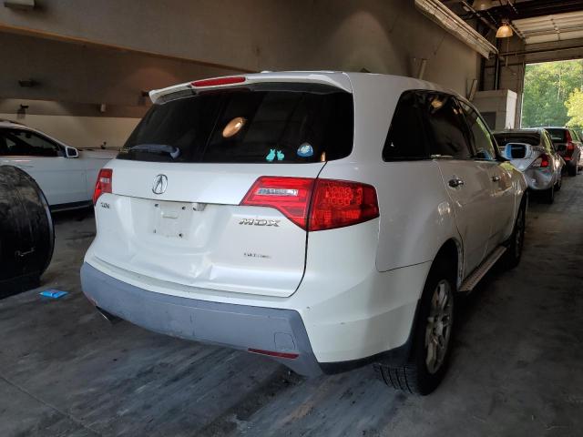 Photo 4 from auction – 2007 ACURA MDX TECHNO with VIN 2HNYD28307H524489