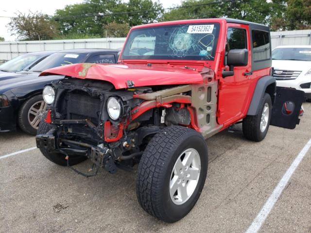 Photo 2 from auction – 2016 JEEP WRANGLER S with VIN 1C4GJWAG9GL119197