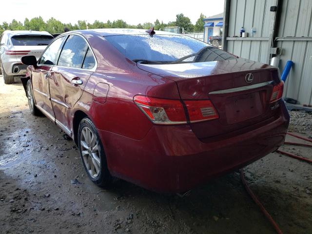 Photo 3 from auction – 2011 LEXUS ES 350 with VIN JTHBK1EG0B2440935