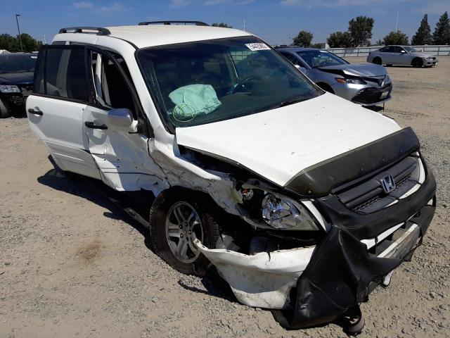 HONDA PILOT EX 2003 with VIN 2HKYF18483H514247 - Photo from auction