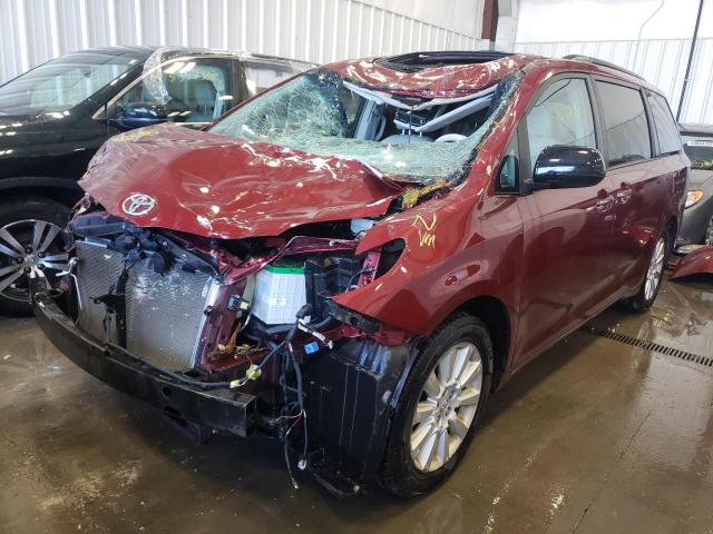 Photo 2 from auction – 2012 TOYOTA SIENNA XLE with VIN 5TDDK3DC6CS031224