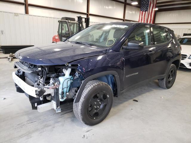 Photo 2 from auction – 2019 JEEP COMPASS SP with VIN 3C4NJDAB5KT723438