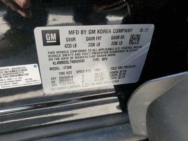 Photo 10 from auction – 2022 BUICK ENCORE GX with VIN KL4MMDSL7NB069990