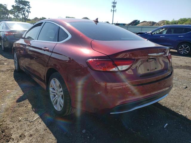 Photo 3 from auction – 2015 CHRYSLER 200 LIMITE with VIN 1C3CCCAB1FN737665