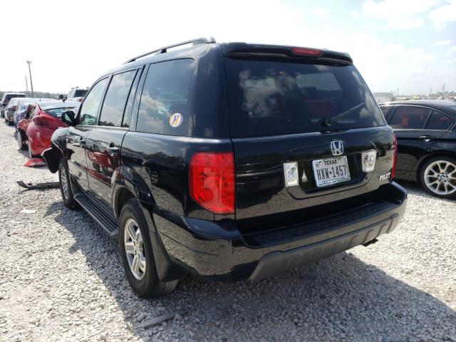 Photo 3 from auction – 2003 HONDA PILOT EXL with VIN 2HKYF18653H544923