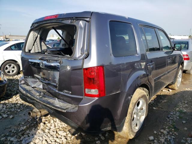 Photo 4 from auction – 2014 HONDA PILOT EXL with VIN 5FNYF4H58EB035404