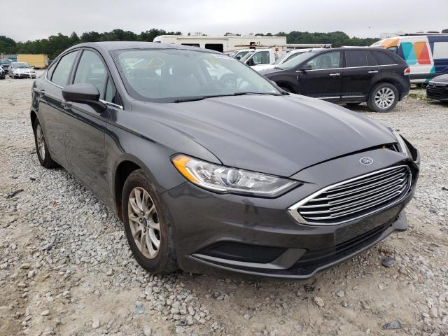FORD FUSION S 2017 with VIN 3FA6P0G71HR304058 - Photo from auction