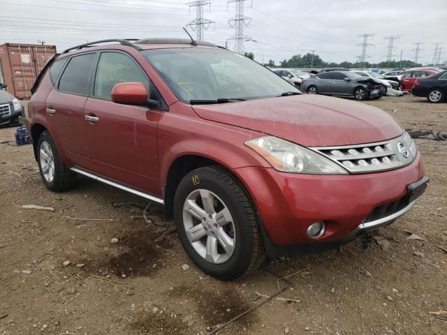Photo 1 from auction – 2007 NISSAN MURANO SL with VIN JN8AZ08W07W664698