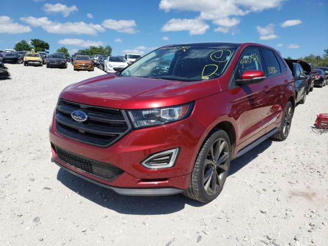 Photo 2 from auction – 2015 FORD EDGE SPORT with VIN 2FMTK4AP2FBB87948