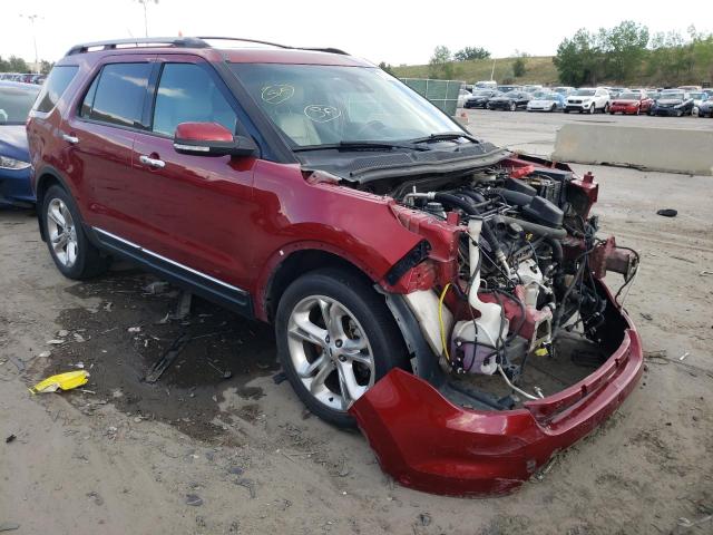 FORD EXPLORER L 2014 with VIN 1FM5K8F80EGB00718 - Photo from auction