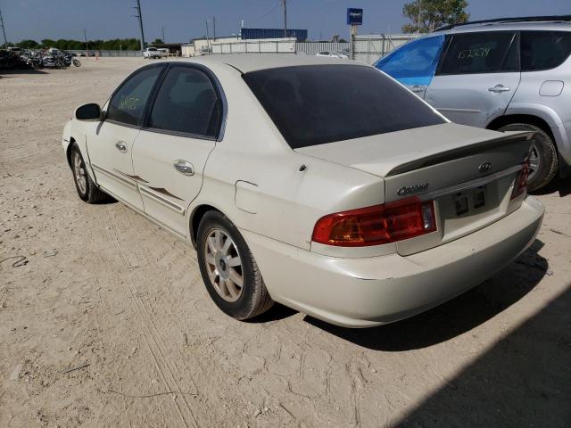Photo 3 from auction – 2002 KIA OPTIMA MAG with VIN KNAGD128625177120