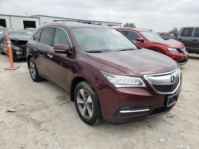 Фото 1 с аукциона – 2014 ACURA MDX с VIN 5FRYD4H2XEB005914