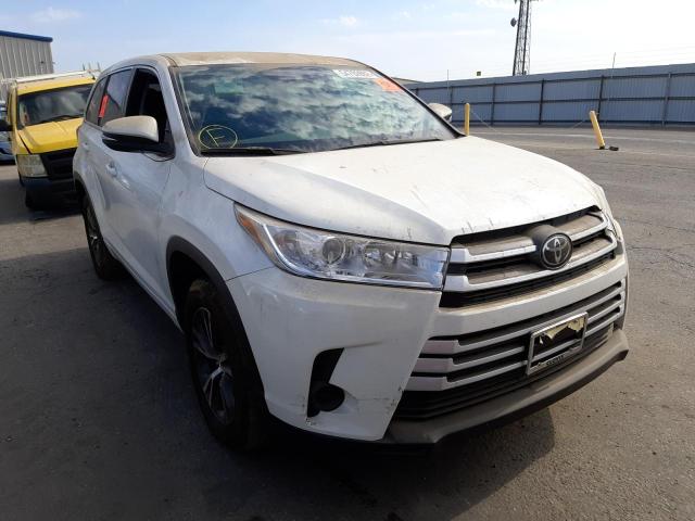 TOYOTA HIGHLANDER 2018 with VIN 5TDZZRFH2JS257853 - Photo from auction