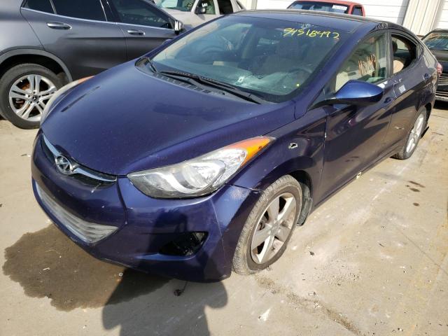 Photo 2 from auction – 2013 HYUNDAI ELANTRA GL with VIN 5NPDH4AE2DH284686