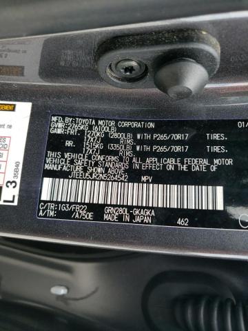 Photo 10 from auction – 2022 TOYOTA 4RUNNER SR with VIN JTEEU5JR2N5264542