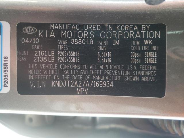 Photo 10 from auction – 2010 KIA SOUL + with VIN KNDJT2A27A7169934