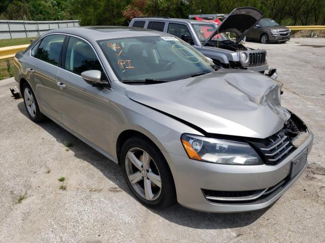 VOLKSWAGEN PASSAT SE 2012 with VIN 1VWBN7A3XCC093525 - Photo from auction