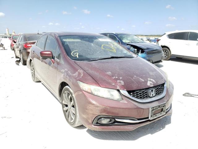 HONDA CIVIC EXL 2014 with VIN 19XFB2F99EE060458 - Photo from auction