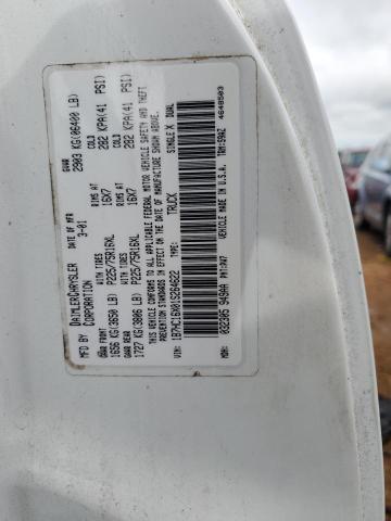 Photo 10 from auction – 2001 DODGE RAM 1500 with VIN 1B7HC16X01S264622