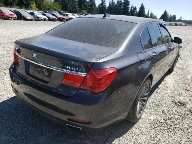 Photo 4 from auction – 2009 BMW 750 I with VIN WBAKA83589CY35333
