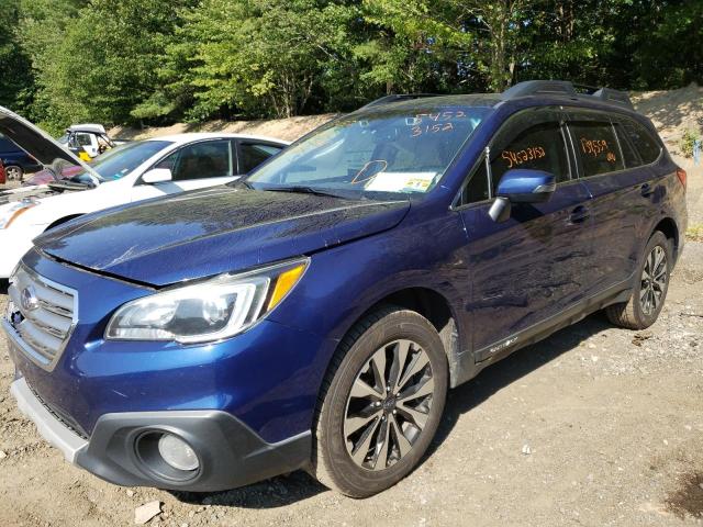 Photo 2 from auction – 2016 SUBARU OUTBACK 3. with VIN 4S4BSENC0G3337422