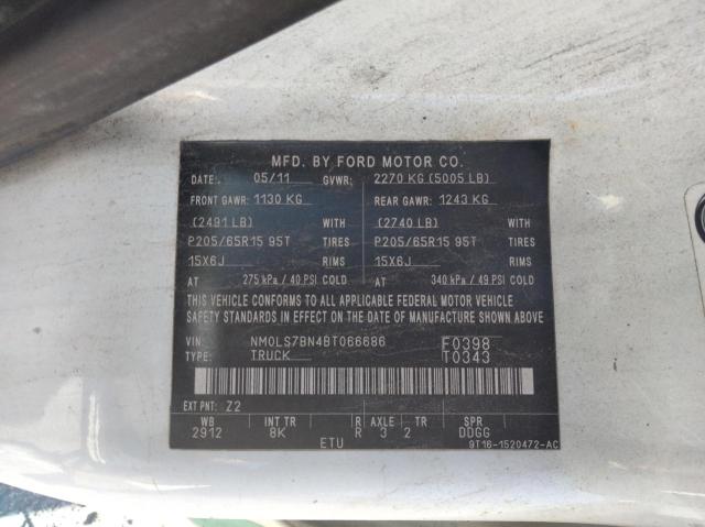 Photo 10 from auction – 2011 FORD TRANSIT CO with VIN NM0LS7BN4BT066686