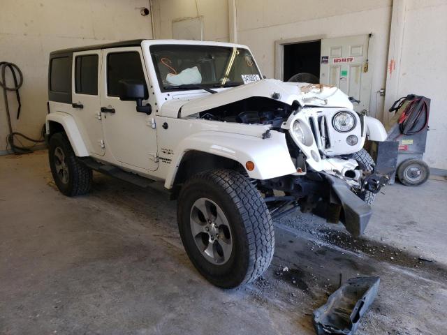 JEEP WRANGLER U 2017 with VIN 1C4BJWEGXHL511496 - Photo from auction