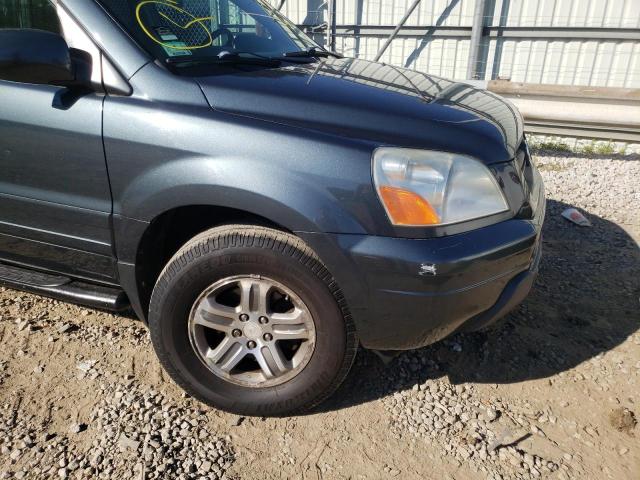Photo 9 from auction – 2004 HONDA PILOT EX with VIN 2HKYF18404H563671