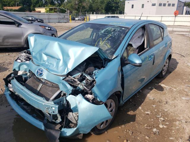 Photo 2 from auction – 2014 TOYOTA PRIUS C with VIN JTDKDTB39E1059927