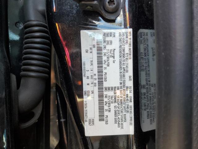 Photo 10 from auction – 2014 FORD FOCUS with VIN 1FADP3F20EL435460