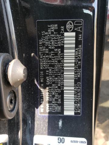 Photo 10 from auction – 2015 TOYOTA COROLLA L with VIN 2T1BURHE1FC358711