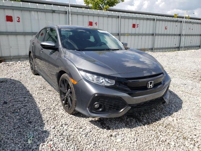 Photo 1 from auction – 2018 HONDA CIVIC with VIN SHHFK7H41JU220141