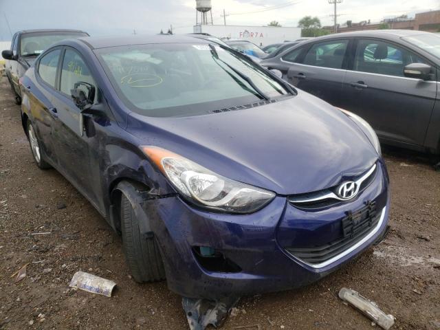 HYUNDAI ELANTRA 2013 with VIN 5NPDH4AE0DH306264 - Photo from auction