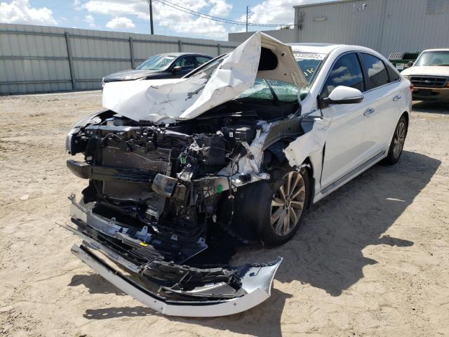 Photo 2 from auction – 2017 HYUNDAI SONATA SPO with VIN 5NPE34AF4HH589964