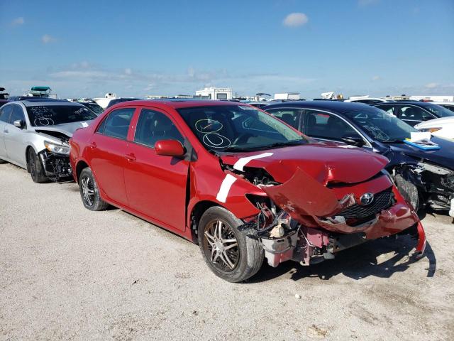 TOYOTA COROLLA BA 2009 with VIN 2T1BU40E39C020150 - Photo from auction
