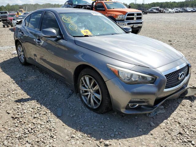INFINITI Q50 BASE 2014 with VIN JN1BV7AR0EM684549 - Photo from auction