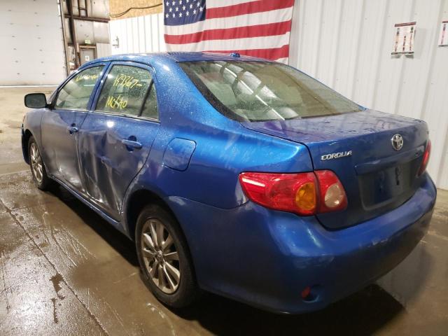 Photo 3 from auction – 2009 TOYOTA COROLLA BA with VIN JTDBL40E59J001347