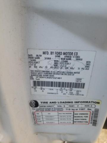 Photo 10 from auction – 2010 FORD F150 SUPER with VIN 1FTEW1C84AFA21461