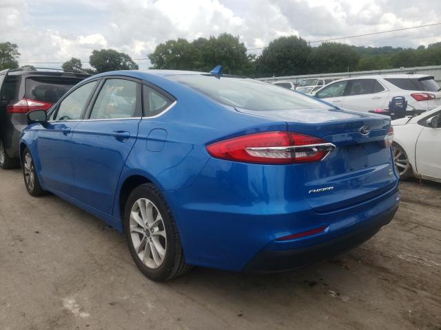 Photo 3 from auction – 2020 FORD FUSION SE with VIN 3FA6P0HD1LR190821